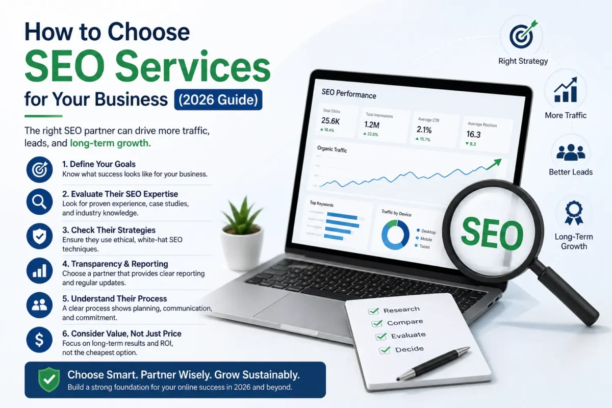 How to Choose SEO Services for Your Business (2026 Guide)